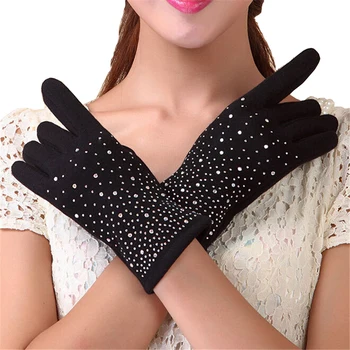 IPhone Smartphone Touchscreen New Design Gloves Luva Female Drill Winter Women Guante Mujer Mittens Luvas Wrist Cashmere G030
IPhone Smartphone Touchscreen New Design Gloves Luva Female Drill Winter Women Guante Mujer Mittens Luvas Wrist Cashmere G030