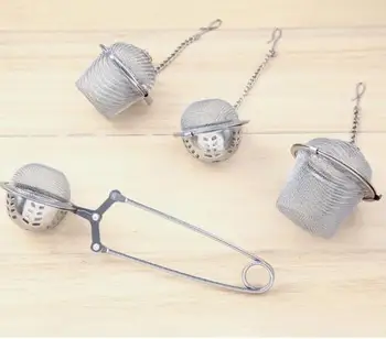 DHL free shipping 50 pcs/lot ball shape Tea Infuser bucket-Shaped 304#Stainless Tea strainer Infuser Spoon Filter
DHL free shipping 50 pcs/lot ball shape Tea Infuser bucket-Shaped 304#Stainless Tea strainer Infuser Spoon Filter