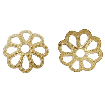 DoreenBeads Brass Beads Caps Flower Brass Tone (Fits 8.0mm Beads) 6.0mm( 2/8") x 6.0mm( 2/8"), 44 PCs Hot new
DoreenBeads Brass Beads Caps Flower Brass Tone (Fits 8.0mm Beads) 6.0mm( 2/8") x 6.0mm( 2/8"), 44 PCs Hot new