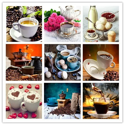 3D Diamond Painting Cross Stitch Coffee Cup Handicraft 3D Diamond Embroidery Full Sets Elegant Serise Home Decor Wall Art
3D Diamond Painting Cross Stitch Coffee Cup Handicraft 3D Diamond Embroidery Full Sets Elegant Serise Home Decor Wall Art