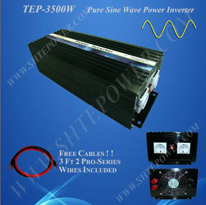 Pure sine wave inverters 50Hz 60Hz 220v 230v 110v 120v DC 12v 24v 48v 3500w 3.5kw TEP-3500W
Pure sine wave inverters 50Hz 60Hz 220v 230v 110v 120v DC 12v 24v 48v 3500w 3.5kw TEP-3500W