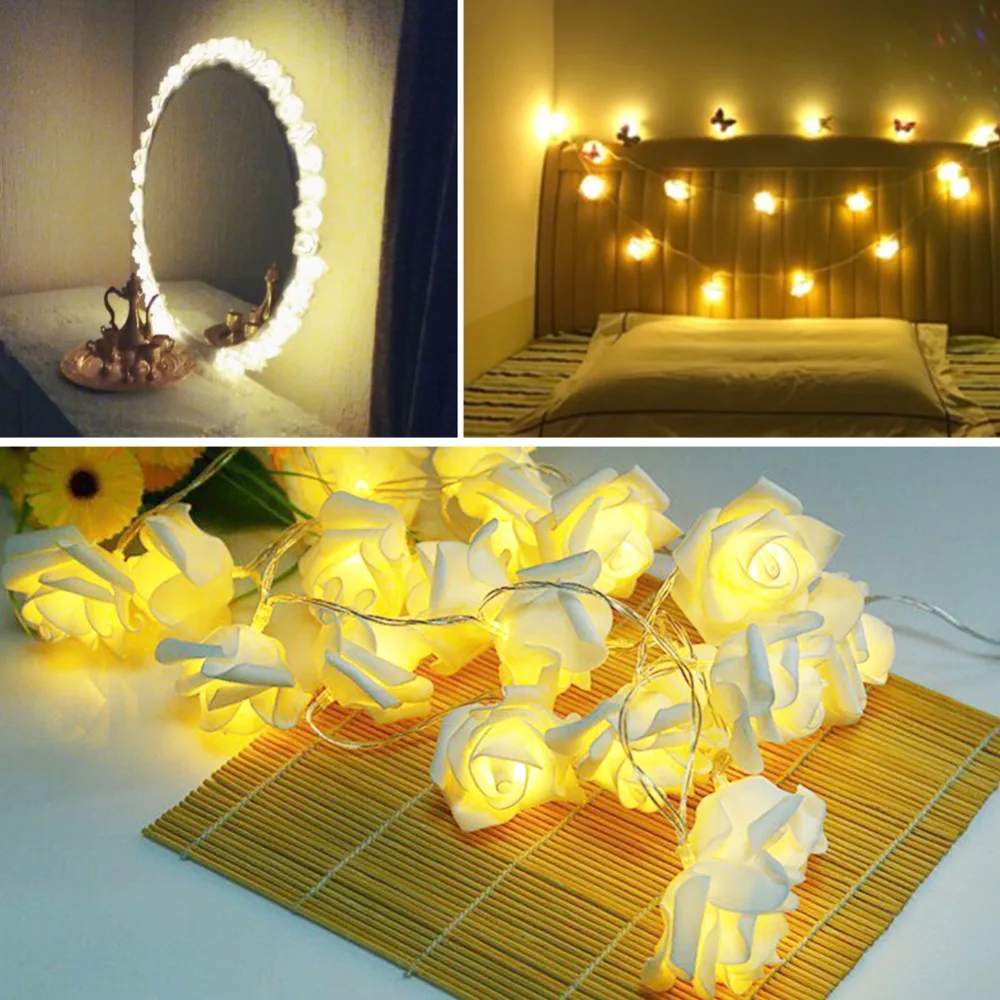 1M 2M 3M 4M Rose LED String Lights 10 LEDs/m Pink Blue White Purple Flower Fairy Light LED Diode Garland For Wedding Holiday
1M 2M 3M 4M Rose LED String Lights 10 LEDs/m Pink Blue White Purple Flower Fairy Light LED Diode Garland For Wedding Holiday