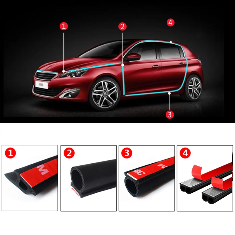 Car Door Seal Strip Big D Small D B P Type Waterproof Trim Sound Insulation Soundproof Weatherstrip EPDM auto rubber seal Strips
Car Door Seal Strip Big D Small D B P Type Waterproof Trim Sound Insulation Soundproof Weatherstrip EPDM auto rubber seal Strips