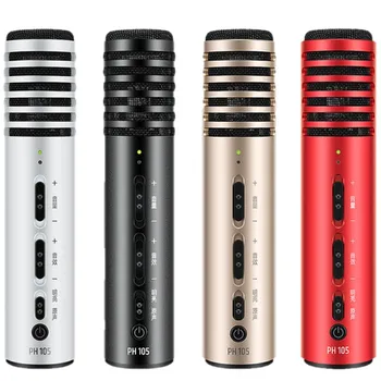 Takstar PH 105 portable smart phone microphone use for karaoke / live broadcast/live broadcast APP
Takstar PH 105 portable smart phone microphone use for karaoke / live broadcast/live broadcast APP