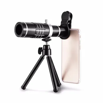 Universal 18X Zoom Mobile Phone Optical Camera Telephoto Lens Telescope With Mini Mount Tripod For iPhone Samsung Smartphone
Universal 18X Zoom Mobile Phone Optical Camera Telephoto Lens Telescope With Mini Mount Tripod For iPhone Samsung Smartphone