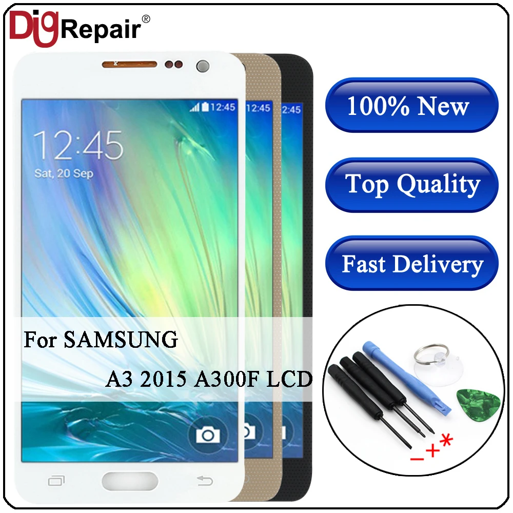 a300 lcd For SAMSUNG Galaxy A3 2015 lcd Display A3000 A300M A300F LCD Display Touch Screen Digitizer For SAMSUNG A3 2015 LCD
a300 lcd For SAMSUNG Galaxy A3 2015 lcd Display A3000 A300M A300F LCD Display Touch Screen Digitizer For SAMSUNG A3 2015 LCD
