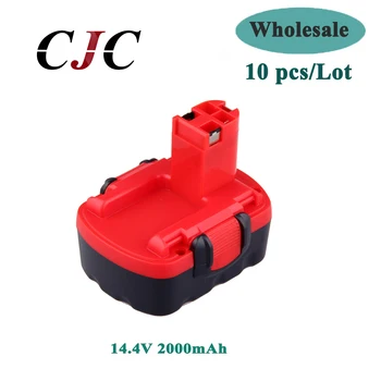 10x BAT040 14.4V 2000mAh Rechargeable Battery Pack Power Tools Battery Cordless Drill Replacement for Bosch 3660CK Ni-CD
10x BAT040 14.4V 2000mAh Rechargeable Battery Pack Power Tools Battery Cordless Drill Replacement for Bosch 3660CK Ni-CD