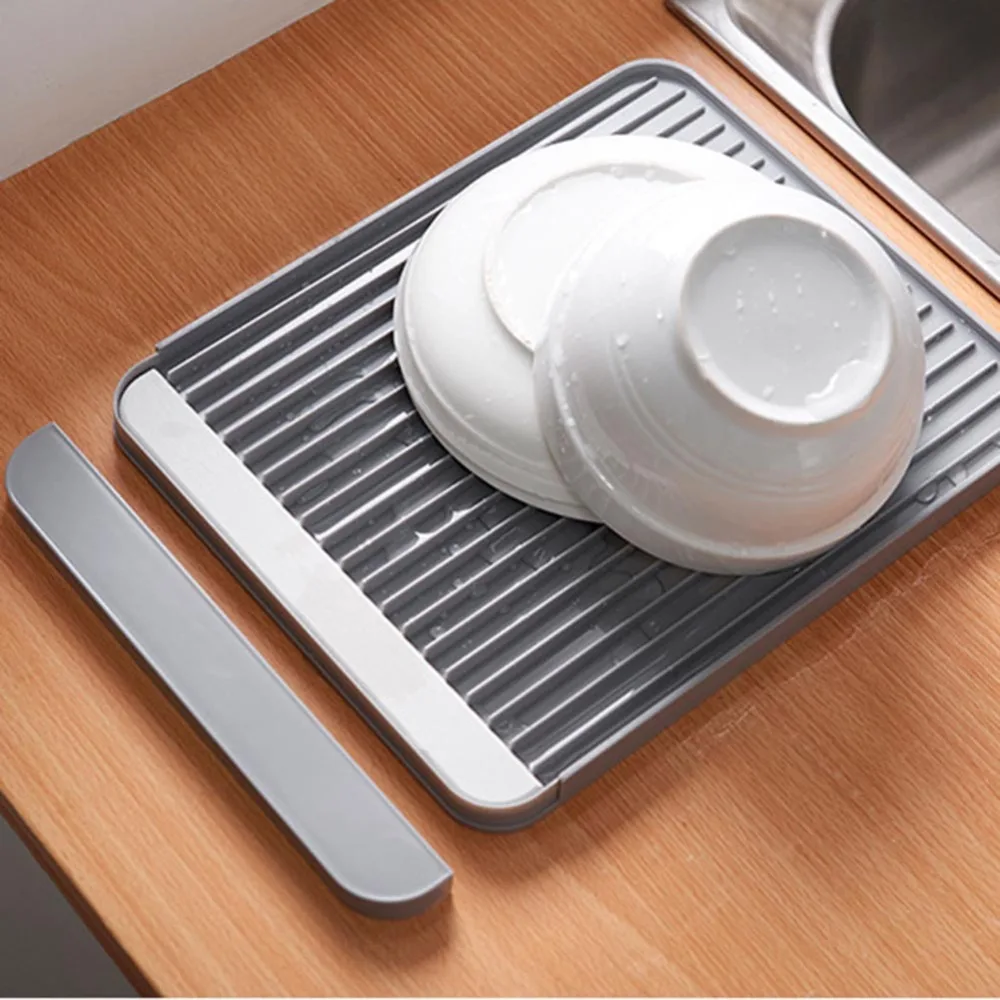 Dish Drainer Drip Tray Plate Cutlery Rack Kitchen Sink Rack Holder 30*25cm Dryer Tray Tableware Water Drainning Tool
Dish Drainer Drip Tray Plate Cutlery Rack Kitchen Sink Rack Holder 30*25cm Dryer Tray Tableware Water Drainning Tool