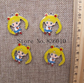 Wholesale 20 pcs Cartoon Japanese Anime Sailor Moon Metal Charm Pendants Jewelry Making DIY Gift RN-605
Wholesale 20 pcs Cartoon Japanese Anime Sailor Moon Metal Charm Pendants Jewelry Making DIY Gift RN-605