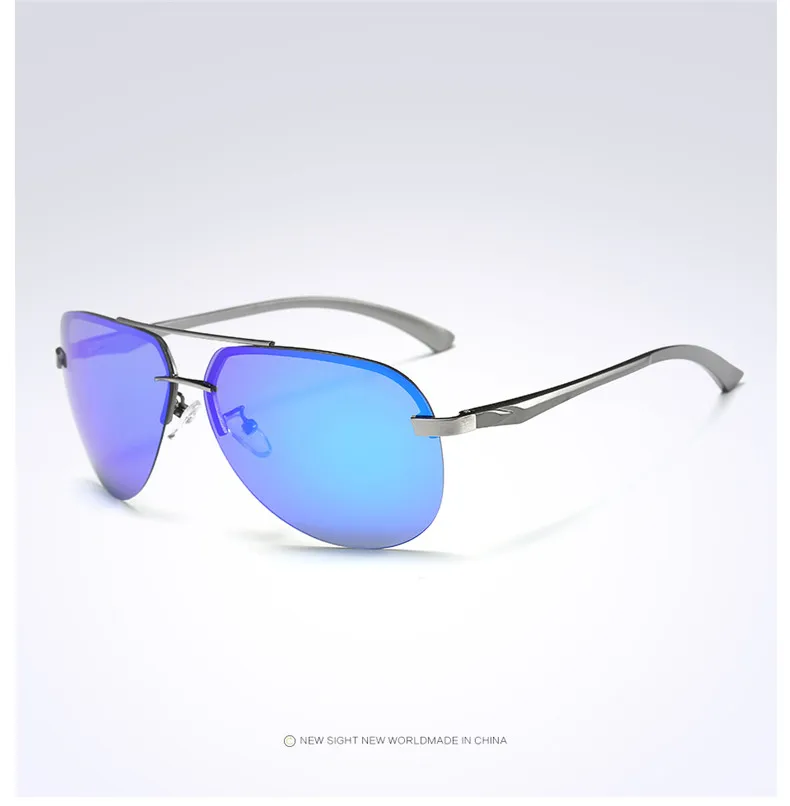 RBEWTP Alloy Frame Classic Driver Sunglasses Polarized Coating Mirror Frame Eyewear aviation Sun Glasses For Women Men Sadoun.com
