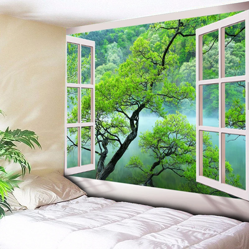 3d Trees European Scenery On Polyester Meditation Art Plant Wall Decoration Beach Mat 130x150cm Tapestry
3d Trees European Scenery On Polyester Meditation Art Plant Wall Decoration Beach Mat 130x150cm Tapestry