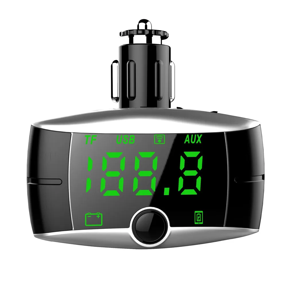 AUX Modulator Car MP3 Player Wireless Bluetooth FM Transmitter Dual USB Car Charger Handsfree Auto FM Modulator Car Accessories
AUX Modulator Car MP3 Player Wireless Bluetooth FM Transmitter Dual USB Car Charger Handsfree Auto FM Modulator Car Accessories