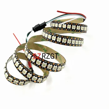 WS2812B 1M DC5V 144leds/m Full Color LED Strip Pixel Built-in 2812 Chip 5050 Dream Color RGB LED Diode Ribbon lamp
WS2812B 1M DC5V 144leds/m Full Color LED Strip Pixel Built-in 2812 Chip 5050 Dream Color RGB LED Diode Ribbon lamp