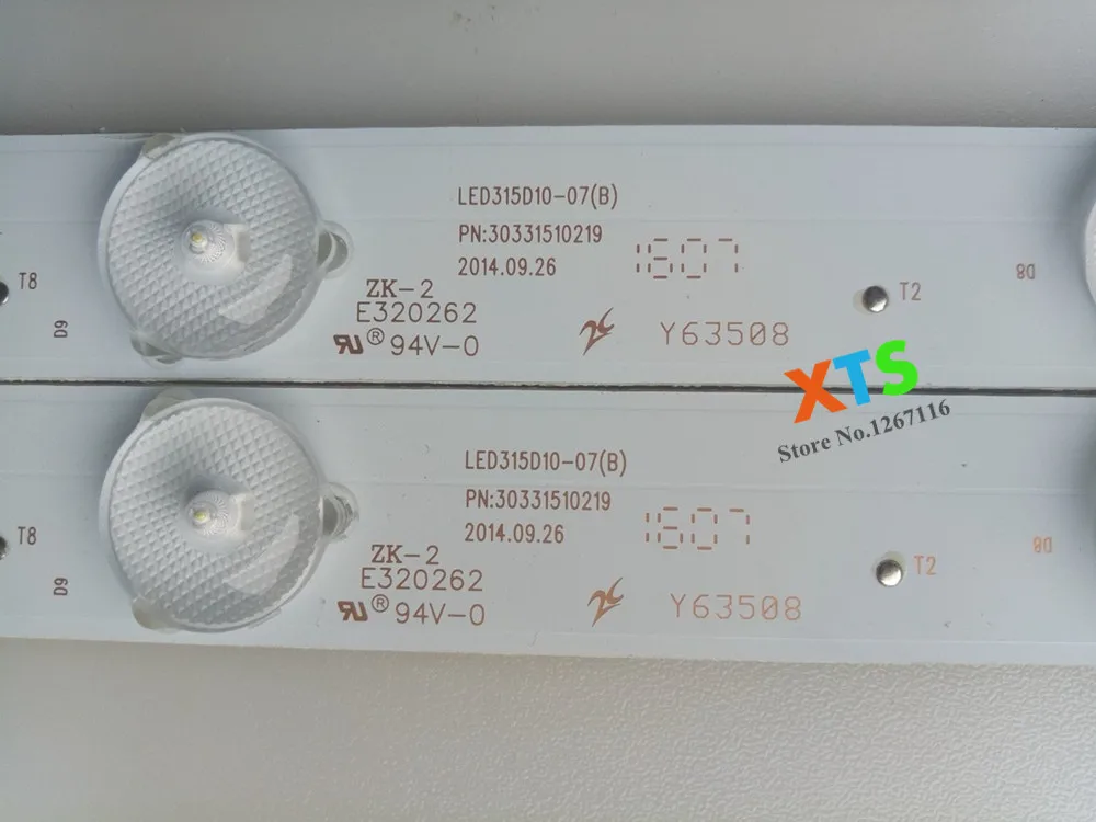 3 pieces LED backlight strip for 32PAL535 LE32B310N LED315D10-07(B) 30331510219 LED315D10-ZC14-07(A) 30331510213 10LEDs 635mm
3 pieces LED backlight strip for 32PAL535 LE32B310N LED315D10-07(B) 30331510219 LED315D10-ZC14-07(A) 30331510213 10LEDs 635mm