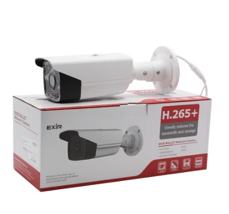 Genuine upgradeable hikvision 4mp smart IP camera DS-2CD2T43G0-I5 IR 50M Bullet POE IP Camera H.265+ Replace DS-2CD2T42WD-I
Genuine upgradeable hikvision 4mp smart IP camera DS-2CD2T43G0-I5 IR 50M Bullet POE IP Camera H.265+ Replace DS-2CD2T42WD-I