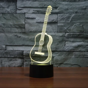 guitar 3D Optical Illusion LED guitar Night Light 7 Color Changing Night Light Decor Ligh
guitar 3D Optical Illusion LED guitar Night Light 7 Color Changing Night Light Decor Ligh
