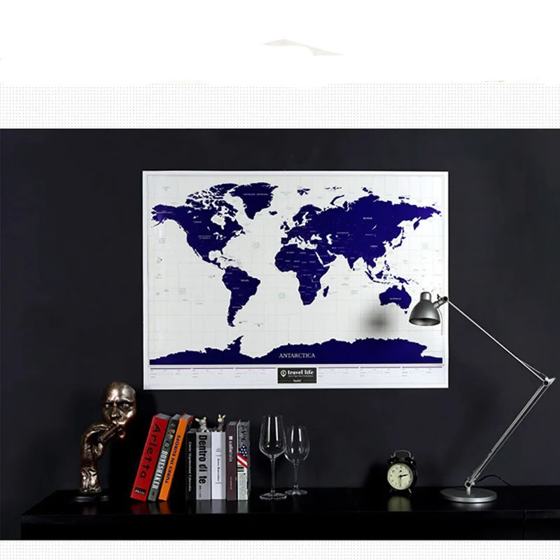 NEW HOT high quality Luminous Deluxe Scratch Map 1Piece world map scratch travel scratch off maps With Starlight Free Shipping
NEW HOT high quality Luminous Deluxe Scratch Map 1Piece world map scratch travel scratch off maps With Starlight Free Shipping