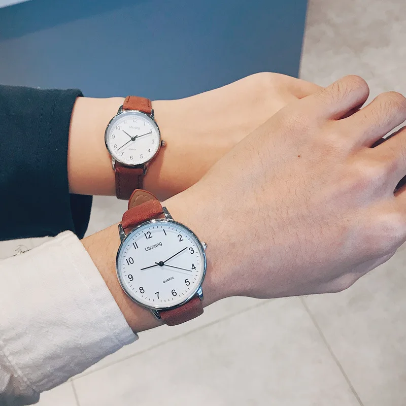 Couple Watch Fashion Casual Men Wmen Quartz Wristwatches Leather Simple Style Male Female Clock Ulzzang Montre Femme 2018 Xfcs
Couple Watch Fashion Casual Men Wmen Quartz Wristwatches Leather Simple Style Male Female Clock Ulzzang Montre Femme 2018 Xfcs