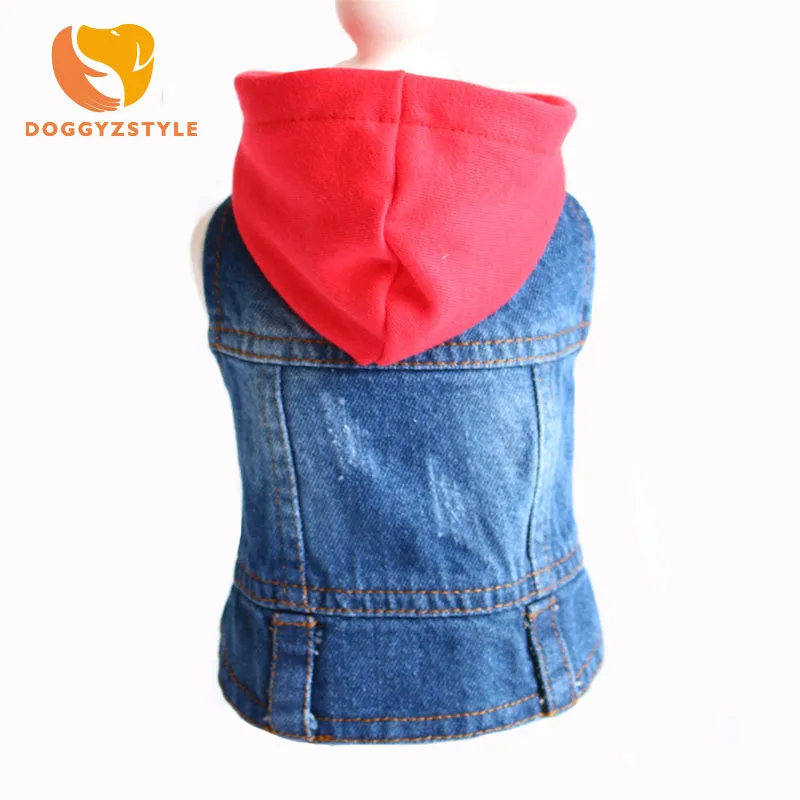 Pet Clothes Denim Vest Jacket Spring And Summer Autumn Knitted Hooded Cowboy SSmall Vest Than Bear Teddy Dog DOGGYZSTYLE
Pet Clothes Denim Vest Jacket Spring And Summer Autumn Knitted Hooded Cowboy SSmall Vest Than Bear Teddy Dog DOGGYZSTYLE