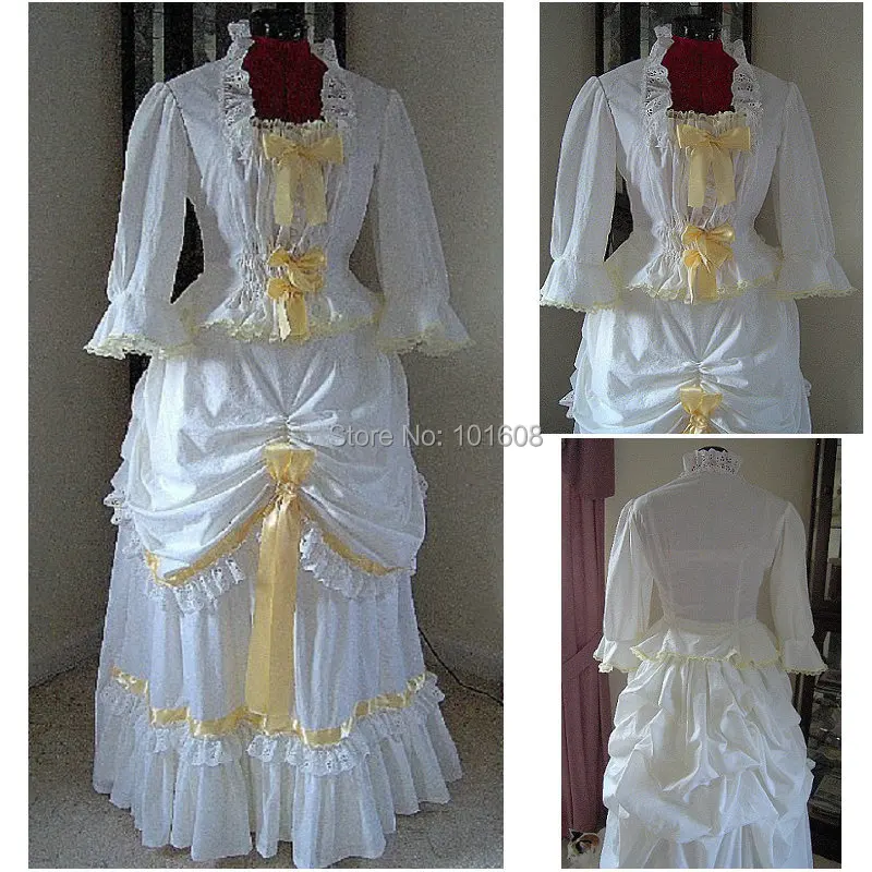 2014 new Victorian Corset Gothic/Civil War Southern Belle Ball Gown Dress Halloween dresses US 4-16 R-172
2014 new Victorian Corset Gothic/Civil War Southern Belle Ball Gown Dress Halloween dresses US 4-16 R-172