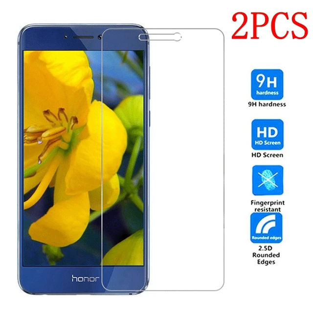 2PCS Tempered Glass For Huawei G8 GX8 Screen Protector Thoughed protective film G7 plus D199 glass | Мобильные телефоны и