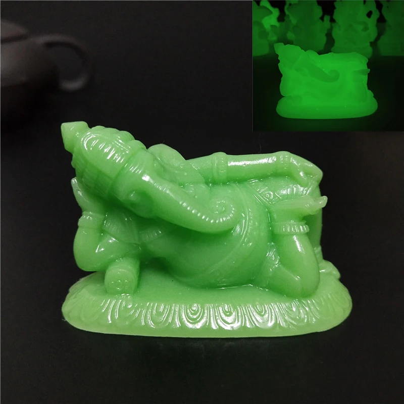 Glowing Lying Ganesha Buddha Statue Man-made Jade Stone Indian Elephant God Sculpture Figurines Garden Decoration Buddha Statues
Glowing Lying Ganesha Buddha Statue Man-made Jade Stone Indian Elephant God Sculpture Figurines Garden Decoration Buddha Statues