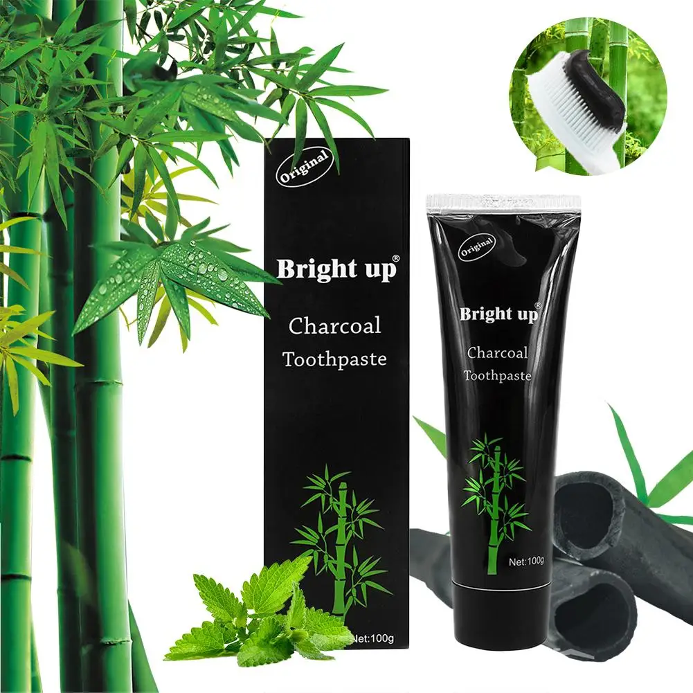 Bamboo Charcoal Toothpaste Remove Bad Breath Teeth Whitening Black Tooth Paste Activated Mint Flavor Dental Teeth Paste M2
Bamboo Charcoal Toothpaste Remove Bad Breath Teeth Whitening Black Tooth Paste Activated Mint Flavor Dental Teeth Paste M2