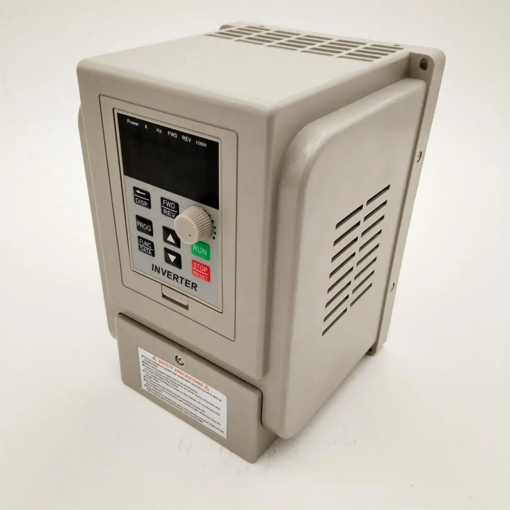 CNC Spindle motor Speed Control VFD 2.2KW VFD Frequency Converter CoolClassic ZW-AT1 3P 220V Output
CNC Spindle motor Speed Control VFD 2.2KW VFD Frequency Converter CoolClassic ZW-AT1 3P 220V Output
