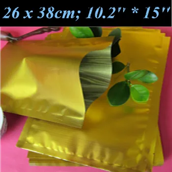 50pcs/lot 26x38cm (10.2'' * 15'') Thickness 160mic Aluminum Foil Vacuum Bags,Foil Vacuum Storage Bag,Agriculture feed storage
50pcs/lot 26x38cm (10.2'' * 15'') Thickness 160mic Aluminum Foil Vacuum Bags,Foil Vacuum Storage Bag,Agriculture feed storage
