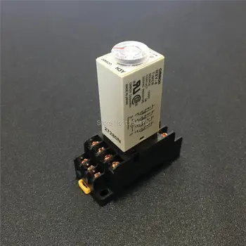 1set H3Y-4 H3Y Power On Delay Timer AC 220V 5s 10s 30s 60s seconds 220VAC Time Relay 4PDT 14 Pin 4NO 4NC with PYF14A Socket Base
1set H3Y-4 H3Y Power On Delay Timer AC 220V 5s 10s 30s 60s seconds 220VAC Time Relay 4PDT 14 Pin 4NO 4NC with PYF14A Socket Base