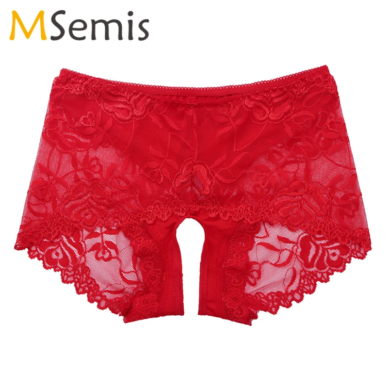Mens Sissy Boxer Shorts Trunks Crotchless See Though Sheer Ruffle Lace Bikini Briefs High Waist Stretch Triangle Gay Underwear
Mens Sissy Boxer Shorts Trunks Crotchless See Though Sheer Ruffle Lace Bikini Briefs High Waist Stretch Triangle Gay Underwear