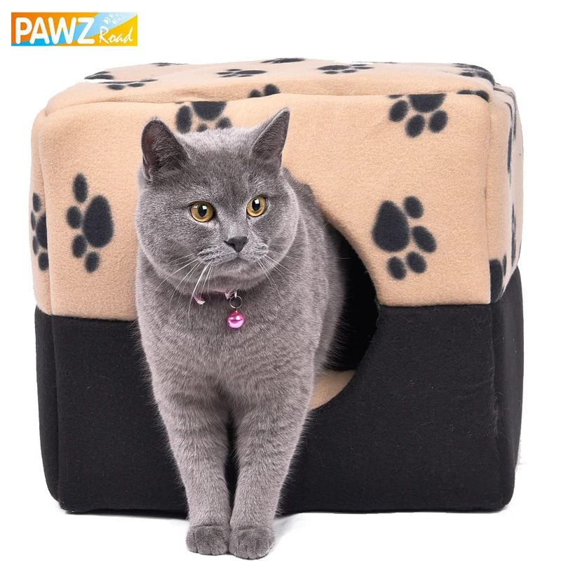 PAWZRoad HOT!! Fashion Dog Bed Pet Kennel Paw Pattern Soft Dog House Bed Puppy Cat Warming Winter Nest Bed S/M Size Pet Supplies
PAWZRoad HOT!! Fashion Dog Bed Pet Kennel Paw Pattern Soft Dog House Bed Puppy Cat Warming Winter Nest Bed S/M Size Pet Supplies