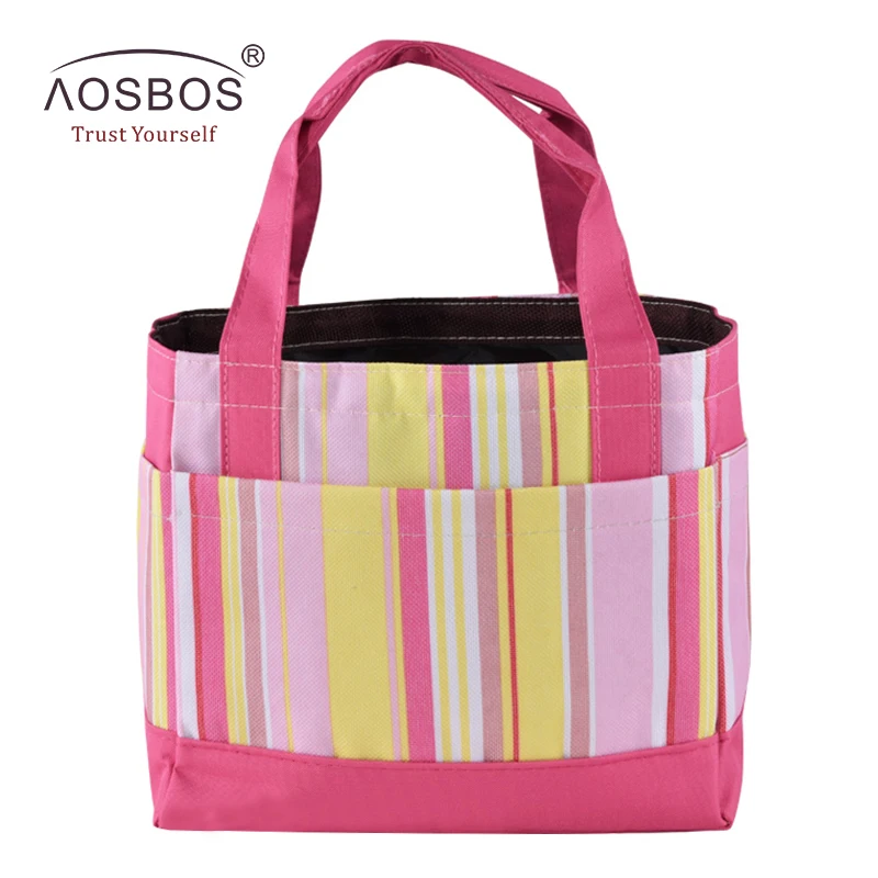 Aosbos Fashion Striped Insulated Lunch Bags Women Portable Thermal Lunchbox Bento Men Travel Oxford Lunch Tote bolsa termica
Aosbos Fashion Striped Insulated Lunch Bags Women Portable Thermal Lunchbox Bento Men Travel Oxford Lunch Tote bolsa termica