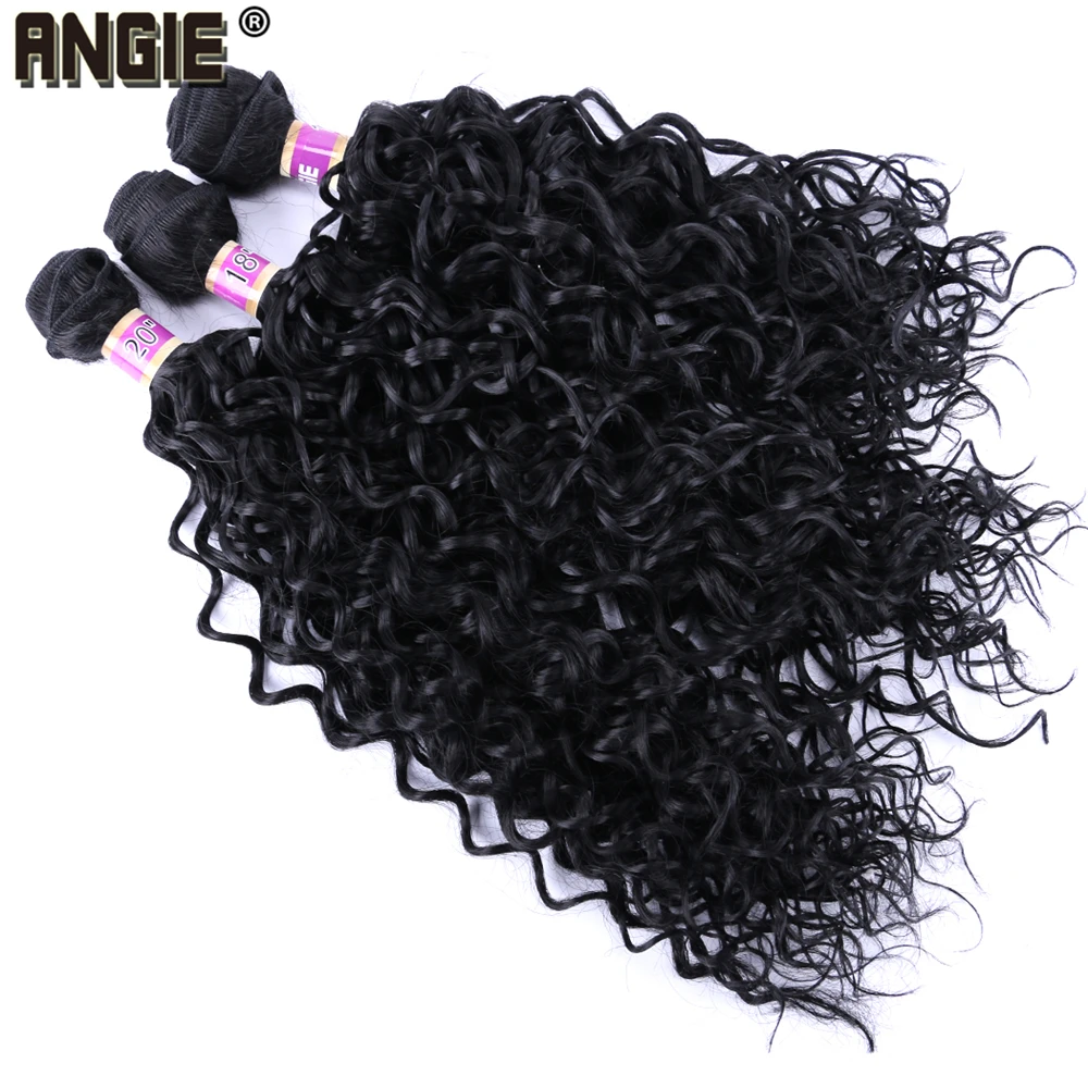 16" 18" 20" Synthetic Water Wave Curly Hair Weave Bundles 3pcs/Lot Synthetic 210g Hair Extensions for women
16" 18" 20" Synthetic Water Wave Curly Hair Weave Bundles 3pcs/Lot Synthetic 210g Hair Extensions for women