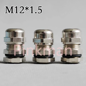 10pcs Metric System M12*1.5 304 Stainless Steel Cable Glands Apply to Cable 3-6.5mm
10pcs Metric System M12*1.5 304 Stainless Steel Cable Glands Apply to Cable 3-6.5mm