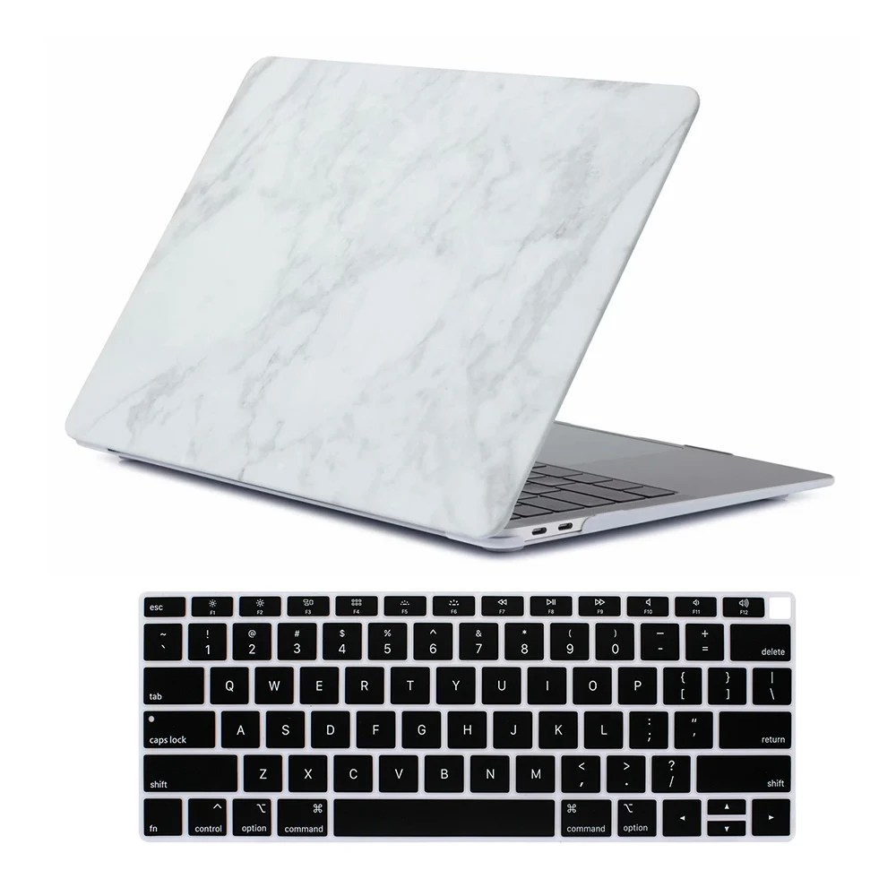 Marble Matte Shell Cover & Keyboard Cover for New Macbook Air 13 inch Case 2018 Release A1932 with Retina display & Touch ID
Marble Matte Shell Cover & Keyboard Cover for New Macbook Air 13 inch Case 2018 Release A1932 with Retina display & Touch ID