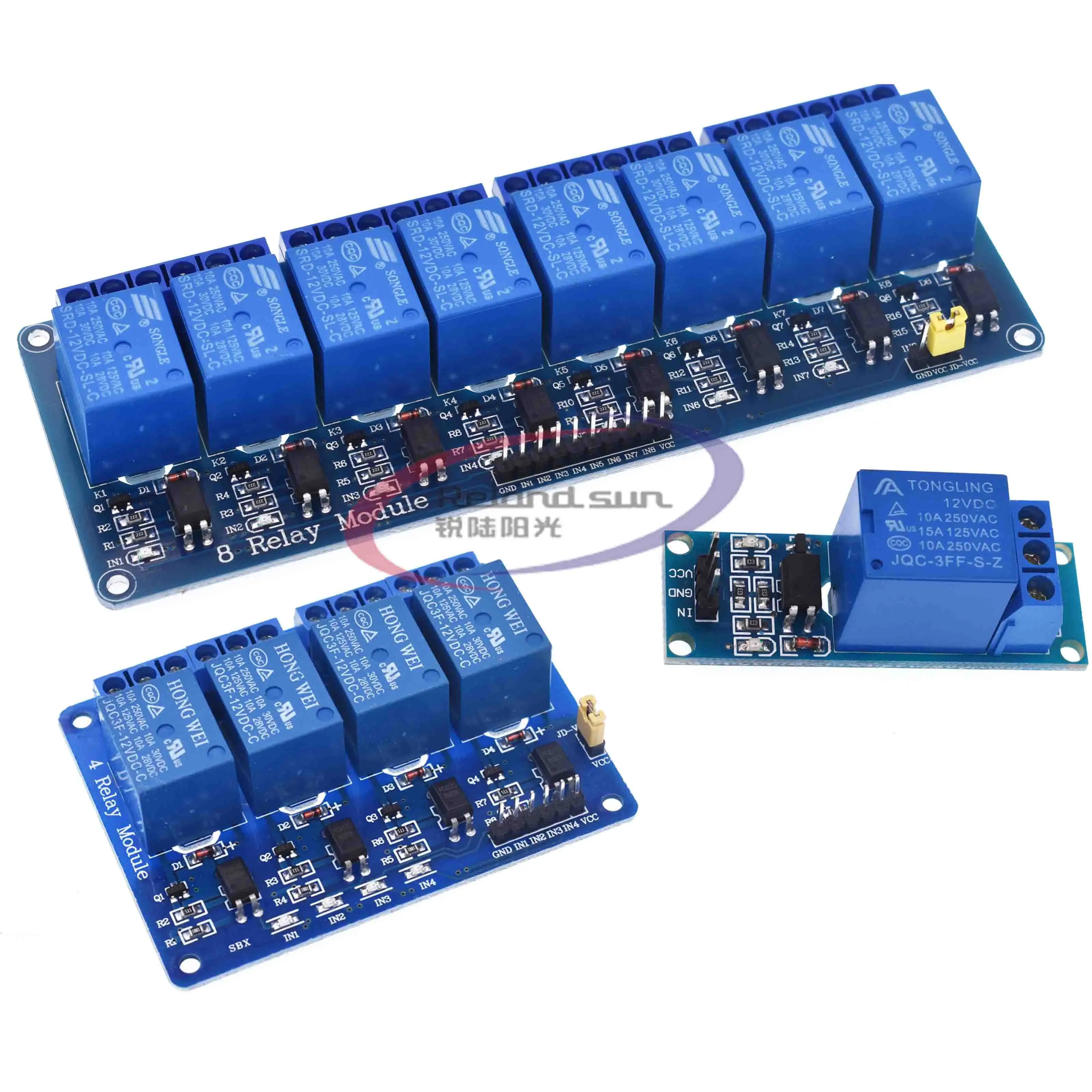 DC 12V 1 2 4 8 Channel Relay module with optocoupler Relay Output 1 2 4 8 Way Relay Module Board for Arduino
DC 12V 1 2 4 8 Channel Relay module with optocoupler Relay Output 1 2 4 8 Way Relay Module Board for Arduino