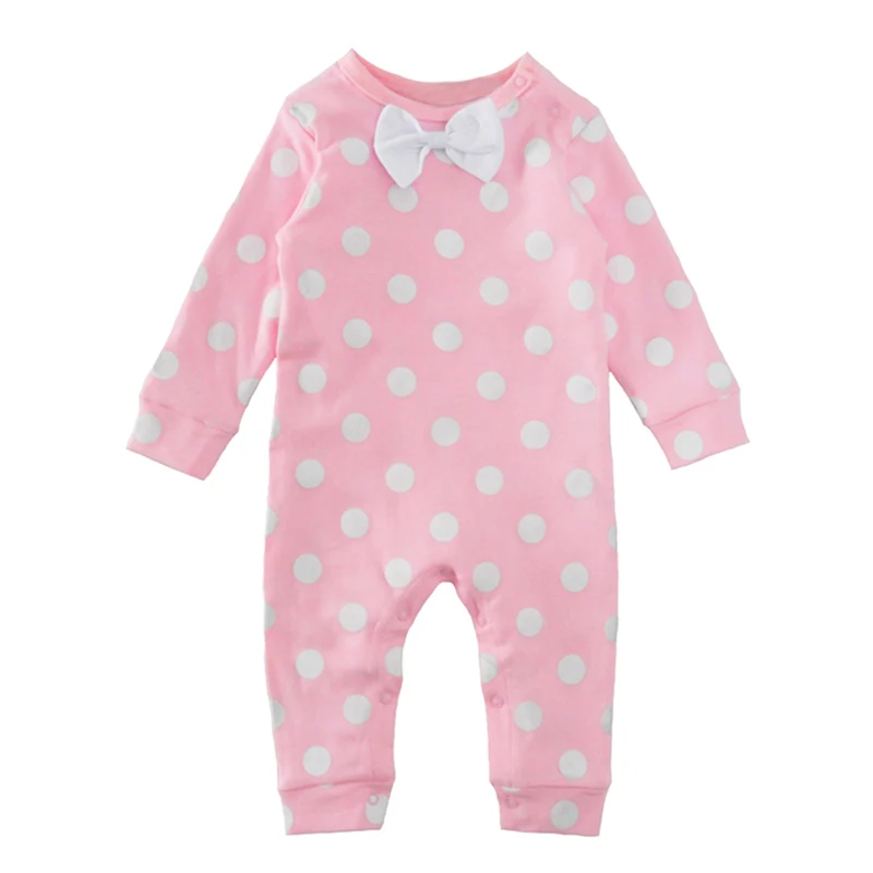 Spring Baby Girl Clothes Romper 2017 Brand Polka Dot Bow Boy Girl Baby Jumpsuit Spring Long sleeves Infant Baby Princess Romper
Spring Baby Girl Clothes Romper 2017 Brand Polka Dot Bow Boy Girl Baby Jumpsuit Spring Long sleeves Infant Baby Princess Romper