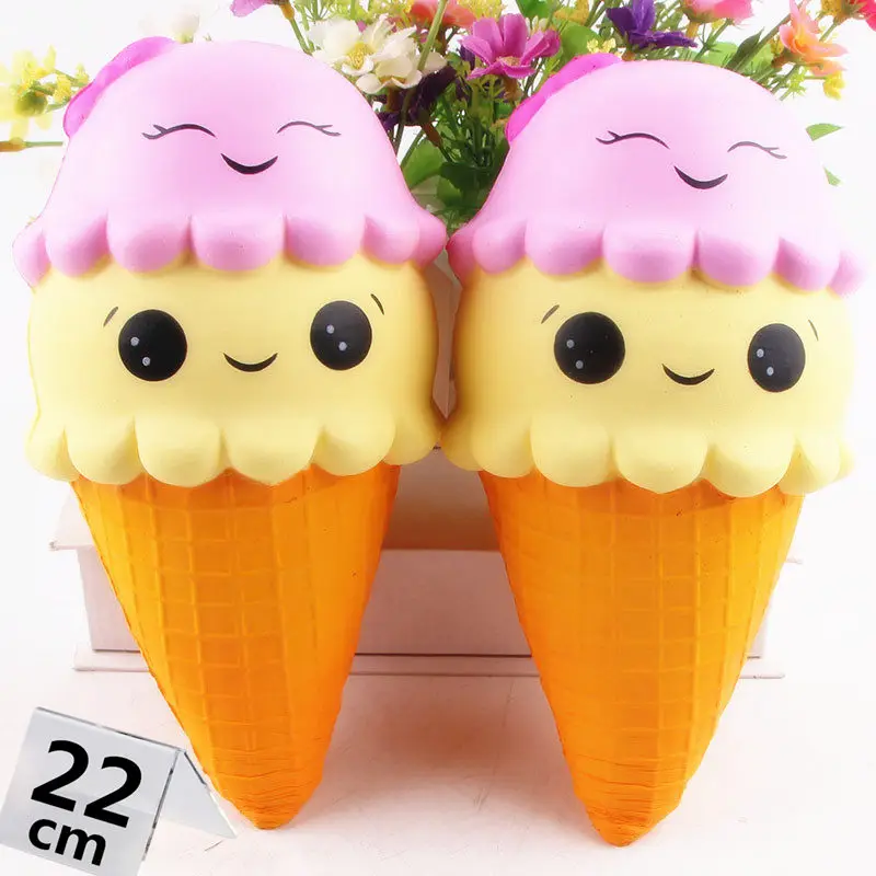 Squishy ice cream 22 cm jumbo cute anti-stress squishies squeeze toy wipes ktic antistress kit tricks joke squishi slow rising
Squishy ice cream 22 cm jumbo cute anti-stress squishies squeeze toy wipes ktic antistress kit tricks joke squishi slow rising