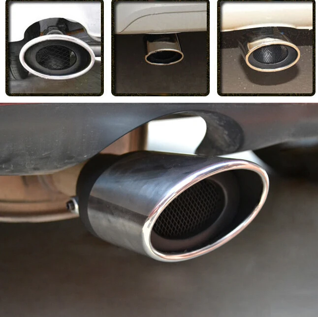 Фото Car-Styling Car Exhaust Pipe Tail Pipes For Toyota Camry Corolla Yaris Highlander Land Cruiser PRADO Vios Vitz Reiz Prius | Автомобили и