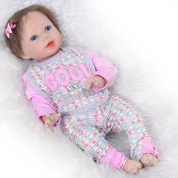 Reborn baby toy 22inch 55cm lifelike doll toy newborn girl babies princess doll birthday high end gift bedtime play house toy
Reborn baby toy 22inch 55cm lifelike doll toy newborn girl babies princess doll birthday high end gift bedtime play house toy