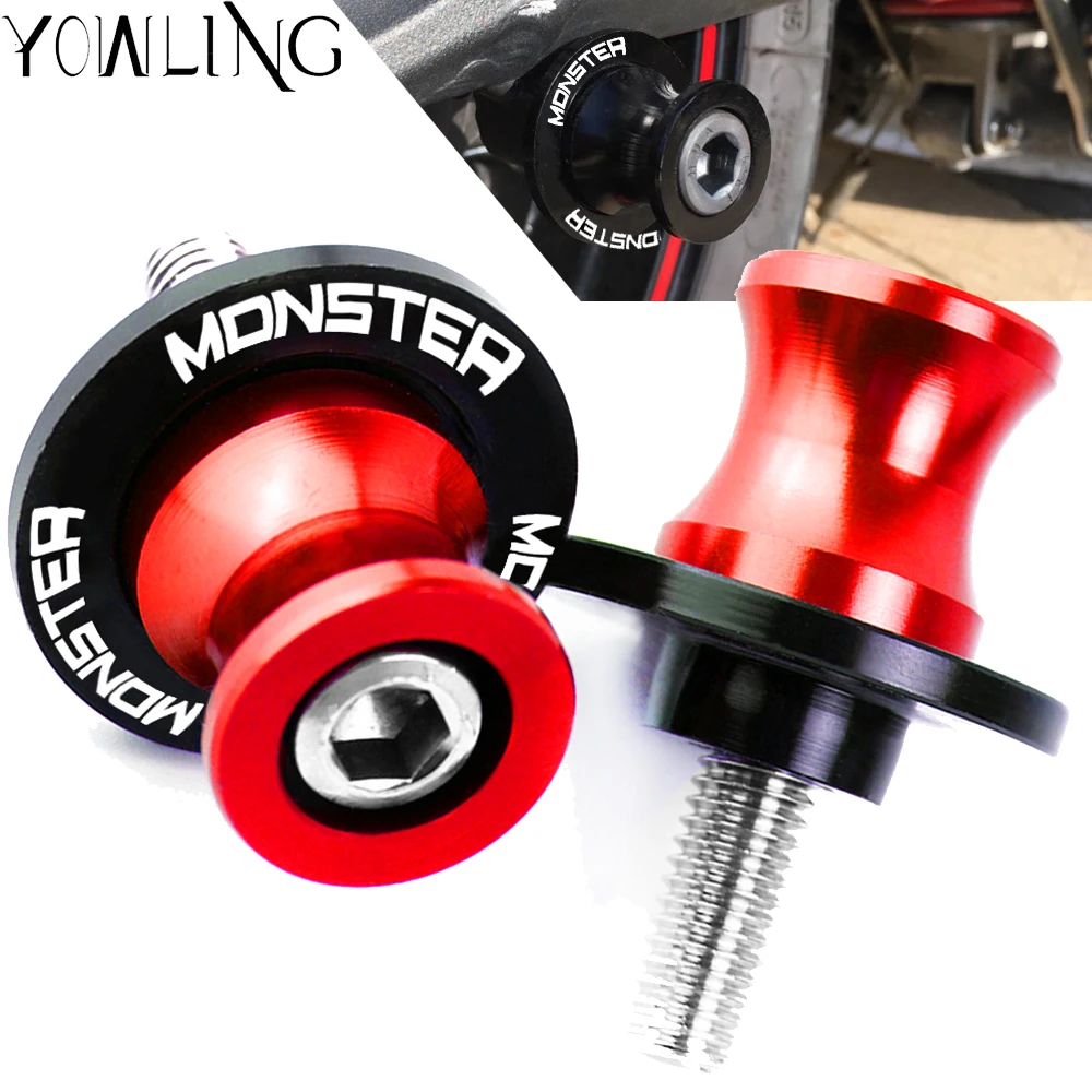 6MM Motorcycle Swingarm Spools Slider Stand Screw For DUCATI MONSTER 797/821/1200/1200R/400/600/620/695/750/795/800/900/1000
6MM Motorcycle Swingarm Spools Slider Stand Screw For DUCATI MONSTER 797/821/1200/1200R/400/600/620/695/750/795/800/900/1000