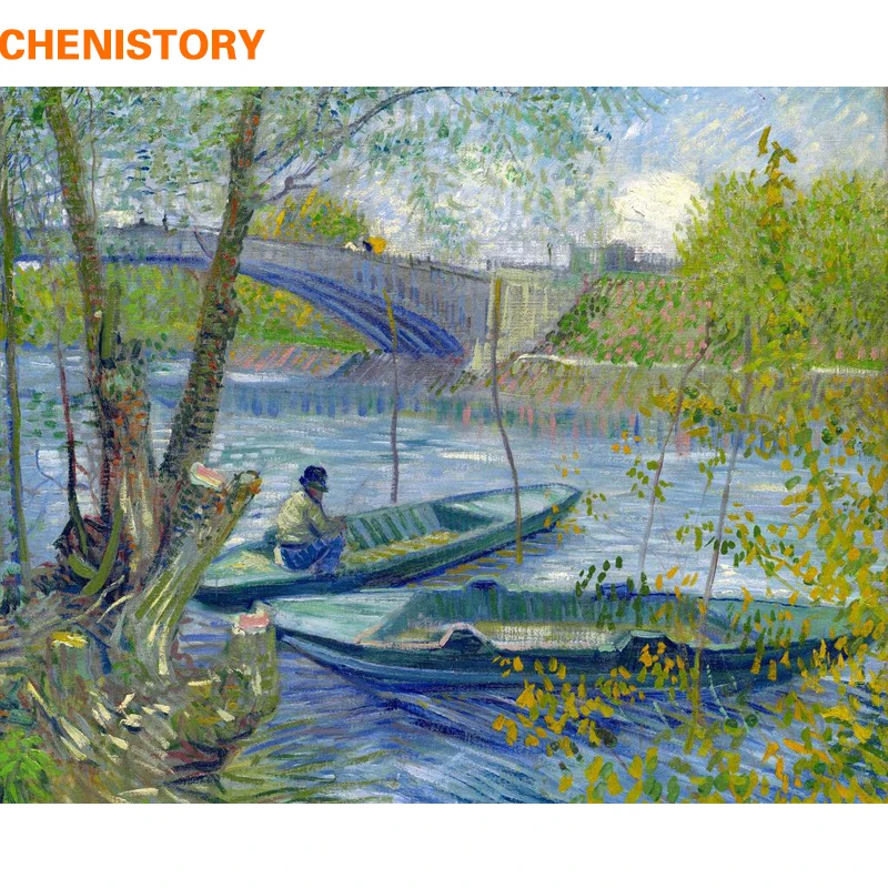 CHENISTORY Frameless Famous Picture DIY Painting By Numbers Landscape Calligraphy Painting For Home Decor 40x50cm Drop Shipping
CHENISTORY Frameless Famous Picture DIY Painting By Numbers Landscape Calligraphy Painting For Home Decor 40x50cm Drop Shipping