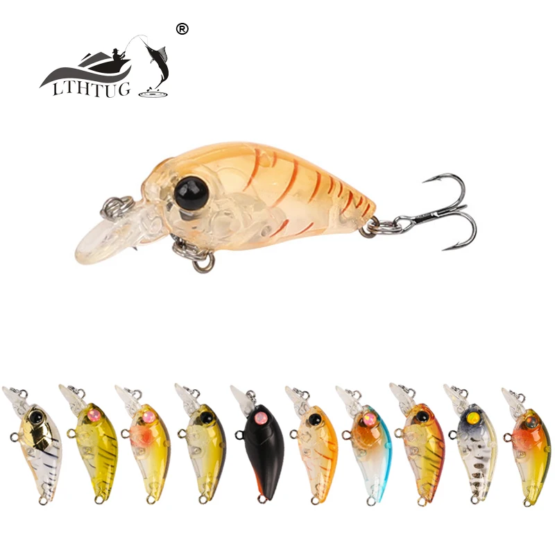Mini Fishing Crank Baits 3.5g 35mm Fishing Hard Lures Black Steel Hooks for Catching Black Sea Bream DW24
Mini Fishing Crank Baits 3.5g 35mm Fishing Hard Lures Black Steel Hooks for Catching Black Sea Bream DW24