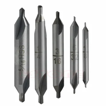 5Pcs/lot HSS Center 60 degrees Spotting Drill Bits Combined Countersink High Speed Tool
5Pcs/lot HSS Center 60 degrees Spotting Drill Bits Combined Countersink High Speed Tool