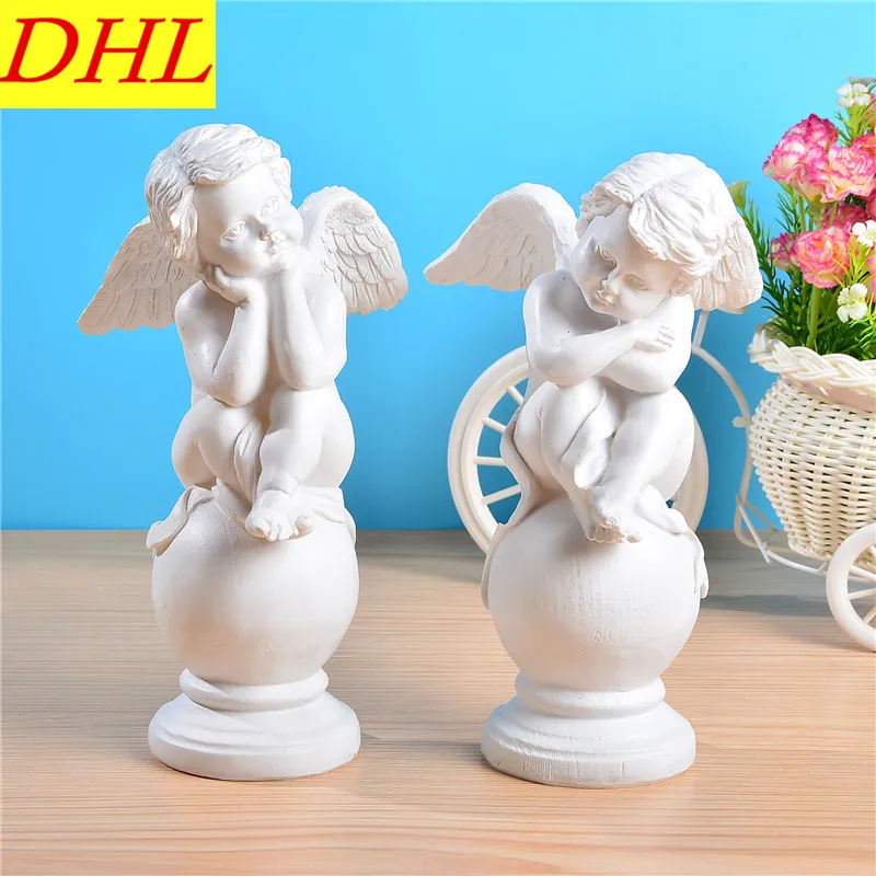 Cute Angel Statue Figure Cupid Bust Gypsum Roman Mythology Little Love God Home Decorations Collectible Colophony Crafts L2195
Cute Angel Statue Figure Cupid Bust Gypsum Roman Mythology Little Love God Home Decorations Collectible Colophony Crafts L2195