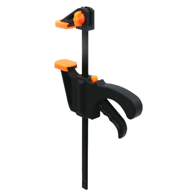 4 inch fast ratchet release speed squeeze wood work bar F clip kit gadget stability hand tool DIY woodworking New
4 inch fast ratchet release speed squeeze wood work bar F clip kit gadget stability hand tool DIY woodworking New