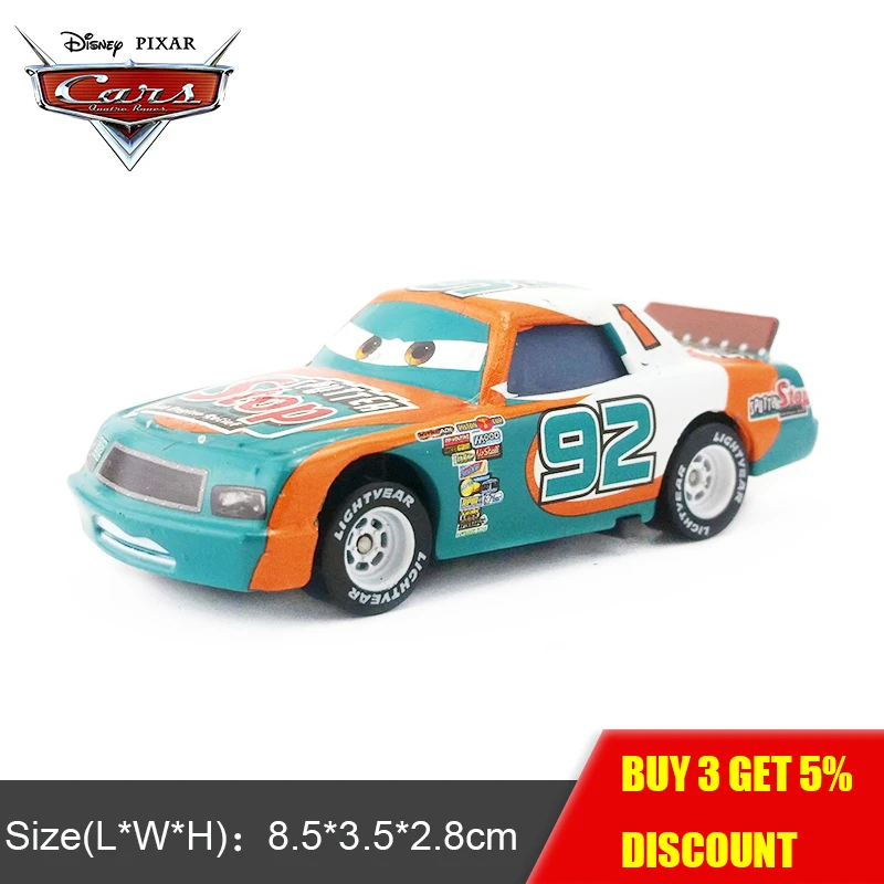 Disney Pixar Cars NO.92 Sputter Stop 1:55 Metal Diecast Vehicle Educational Toys Car Model For Boys Children Birthday Gift
Disney Pixar Cars NO.92 Sputter Stop 1:55 Metal Diecast Vehicle Educational Toys Car Model For Boys Children Birthday Gift