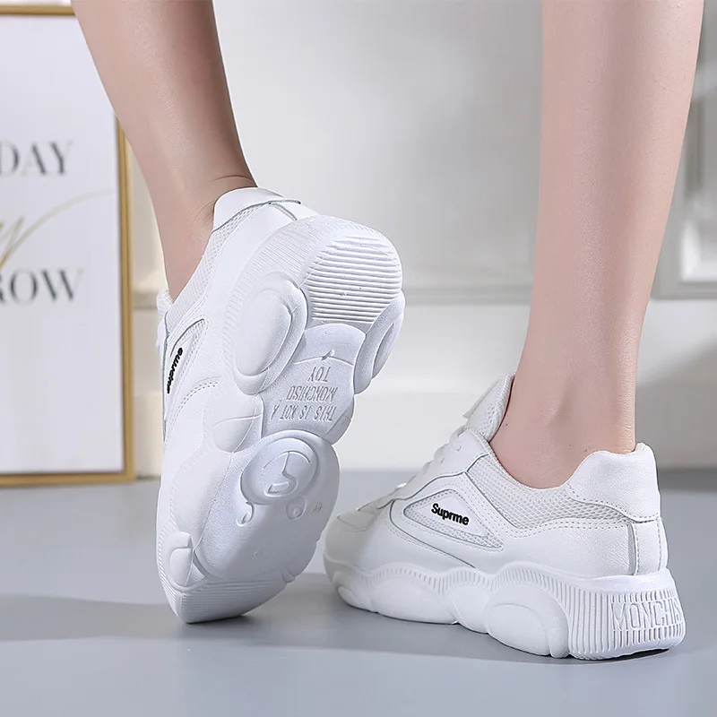 2019 New Women's off White Chunky Sneakers Popular Female Tenis Casual Shoes Woman Ladies Flat Shoes Sport Footwear Women Basket
2019 New Women's off White Chunky Sneakers Popular Female Tenis Casual Shoes Woman Ladies Flat Shoes Sport Footwear Women Basket
