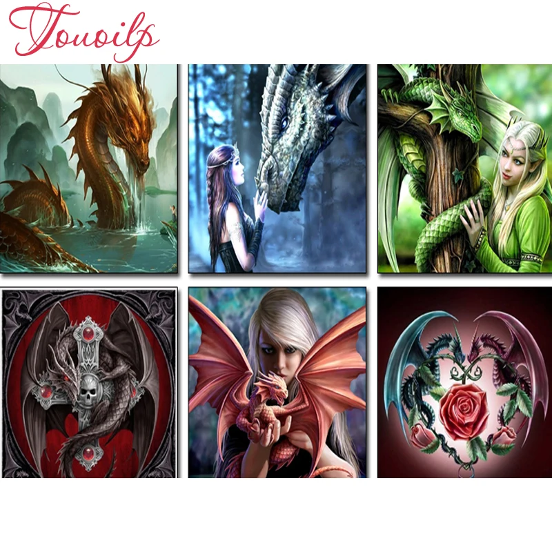 Diamond Embroidery Diy DIY 5d Diamond Painting Dragon & Girl Diamond Mosaic Full Rhinestone Cross Stitch Animals Decoration
Diamond Embroidery Diy DIY 5d Diamond Painting Dragon & Girl Diamond Mosaic Full Rhinestone Cross Stitch Animals Decoration